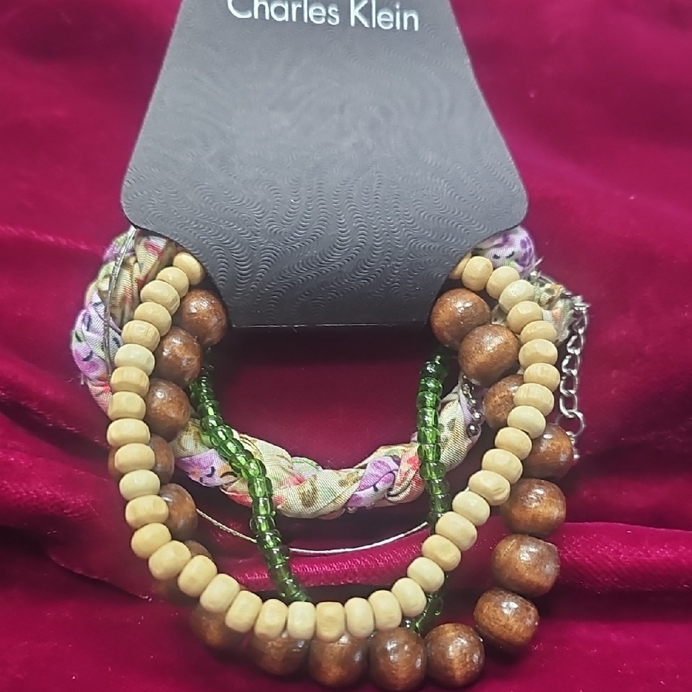 ⚡️Set Of 5 Multicolor Boho Beaded Bracelet NWT